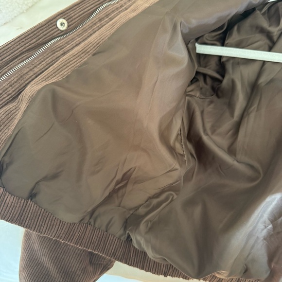 Ashley By 26 International Brown Corduroy Jacket - Picture 6 of 8